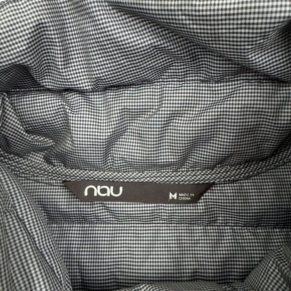 Nau Outdoor 100% Goose Down Gray Quilted Vest Women's Size Medium - Picture 5 of 6